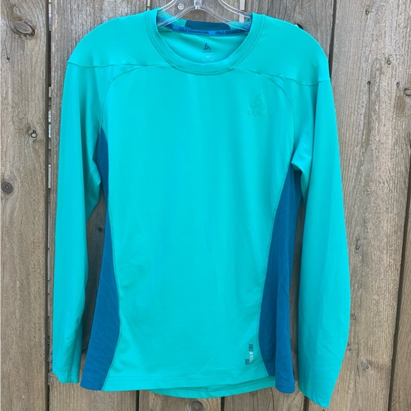 Odlo Ceramicool Pro Crew Long-Sleeve Base Layer Top - Picture 3 of 6